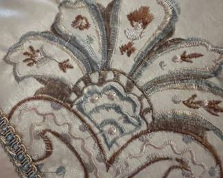 Detail of bedspread