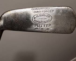 Rare H H Parker, Bham, Ala putter