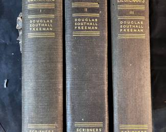 Lee’s Lieutenants, volume 1,2,3