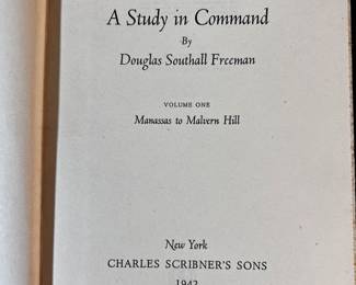 3 volumes Lee’s Lieutenants