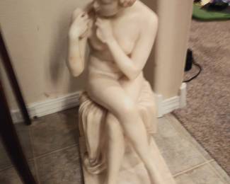 Antique marble figurine