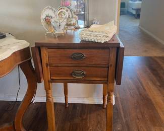Mid 1800s drop leaf work table