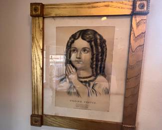 Antique 1800s picture