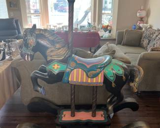 Amazing original carousel horse
