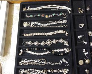 Still more sterling jewelry.