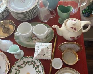 Antique & collectible china & glass