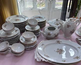 Vintage Continental china service 