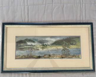 Watercolor by E. Wachtel 