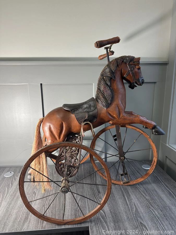 Vintage Horse Tricycle