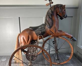 Vintage Horse Tricycle