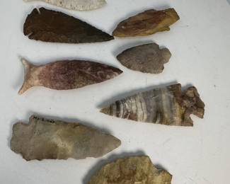 Collection of Arrowheads in Bag B