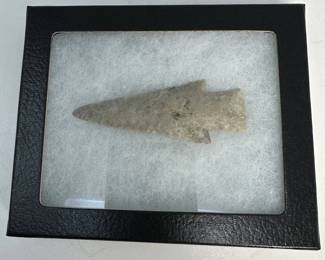 Framed Arrowhead on White Background C