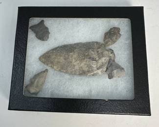 Framed Arrowhead on White Background B