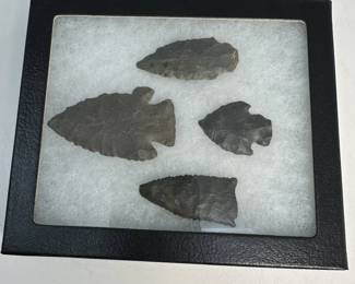 Framed Arrowheads on White Background G