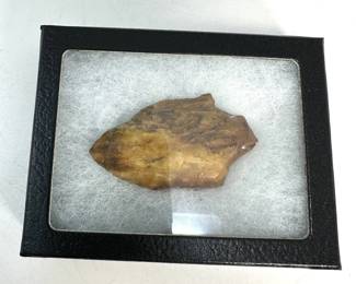 Framed Arrowhead on White Background D