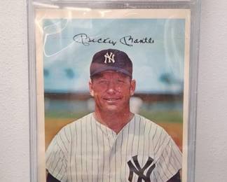 1967 MICKEY MANTLE DEXTER PRESS. JUMBO CARD.
