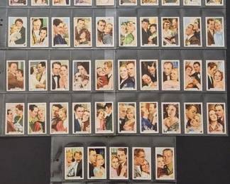 1935 GALLAHER TOBACCO FAMOUS FILM STAR CARDS.