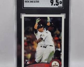 2011 TOPPS JOSE ALTUVE ROOKIE 9.5!