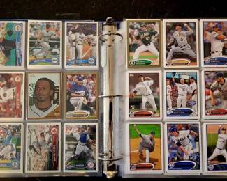 2011 TOPPS BASEBALL BINDER