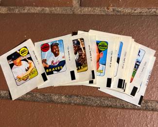 1969 Topps Decals