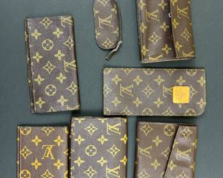 Louis Vuitton wallets / clutches / glasses holder