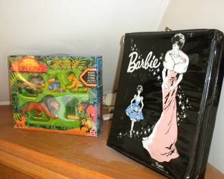 Barbie inside, but not clothes