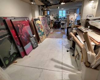 BASEMENT ART STUDIO ROOM