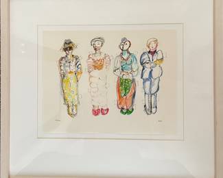 Some with tabs, some without, all part of an ongoing exploration of who we are-persona, costume, and identity-rooted in childhood play with paper dolls.