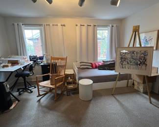 UPSTAIRS BEDROOM/STUDIO