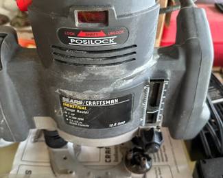 #71	Sears Craftsman Industrial Plunge Router - 22000 RPM - 2HP	 $75.00 
