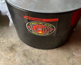 #70	Brinkmann All One - Gas Smoker, Grill, Fryer - all in one 	 $30.00 
