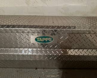 #41	Tapps - Aluminum Tool Box for Truck = 61"Hx21Dx20T w/key	 $300.00 
