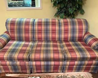 #17 Clayton Marcus Sofa - 7' Long (as is condition) $75.00
