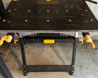 #48	Craftsman Foldable, Adj. Work Table - 360lb MAX	 $90.00 

