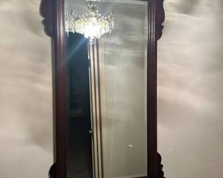 #9 Wood Beveled Entry Mirror - 23x45 $45.00
