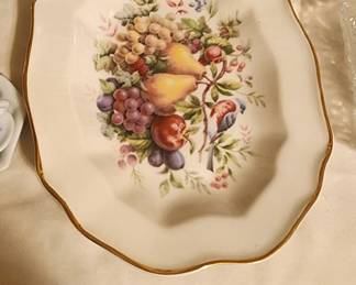 Gold Trim Plate, Exclusively for AVON by Enoch Wedgwood