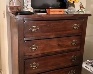 Colonial Tall Boy Dresser