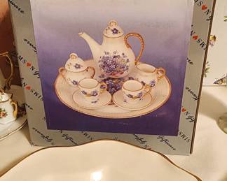 Miniature Tea Set in Box