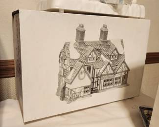 Dept 56 Dickens Village Series Lighted "Ashbury Inn"