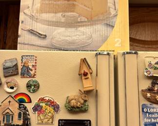 Anchor Footed Cake Plate and Dome