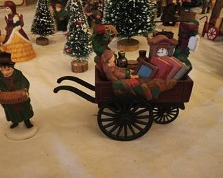 Dept 56 Heritage Village Collection “Chelsea Market Curiosities Monger & Cart”