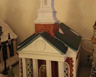 Dickens Keepsake Church for Christmas Village 1993 