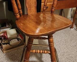 Wooden Barstool