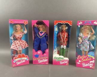 Lot 52 | 4 Vintage New Barbies