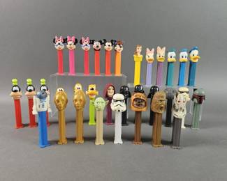 Lot 266 | Disney and Star Wars Pez Dispensers