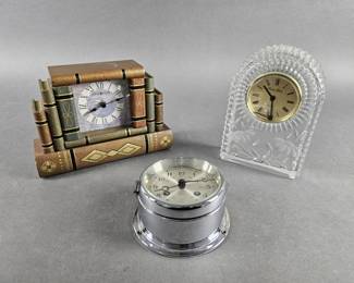 Lot 245 | Vintage Salem Ship Bell Clock & More!