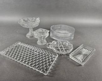 Lot 308 | Vintage Crystal & Cut Glass