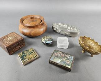 Lot 297 | Vintage Trinket Boxes, Enesco & More!