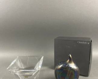 Lot 89 | Signed Orrefors Art Glass & Kosta Boda Bowl