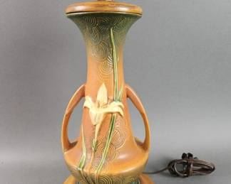 Lot 289 | Pottery Vase Lamp